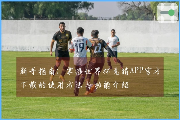 新手指南：掌握世界杯竞猜APP官方下载的使用方法与功能介绍
